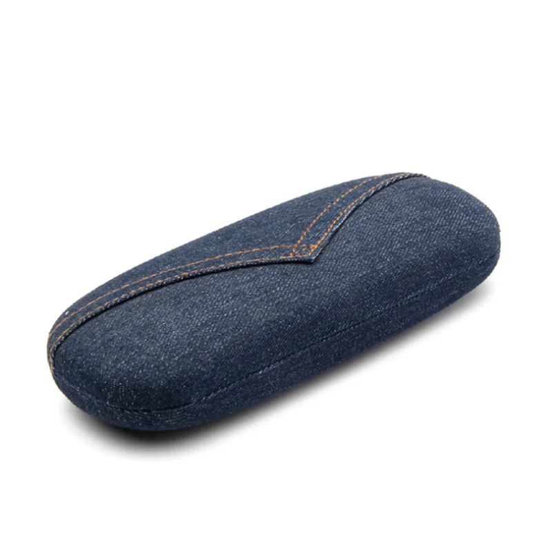 Очки для близорукости джинсовая жесткая коробка очки на молнии чехол модная