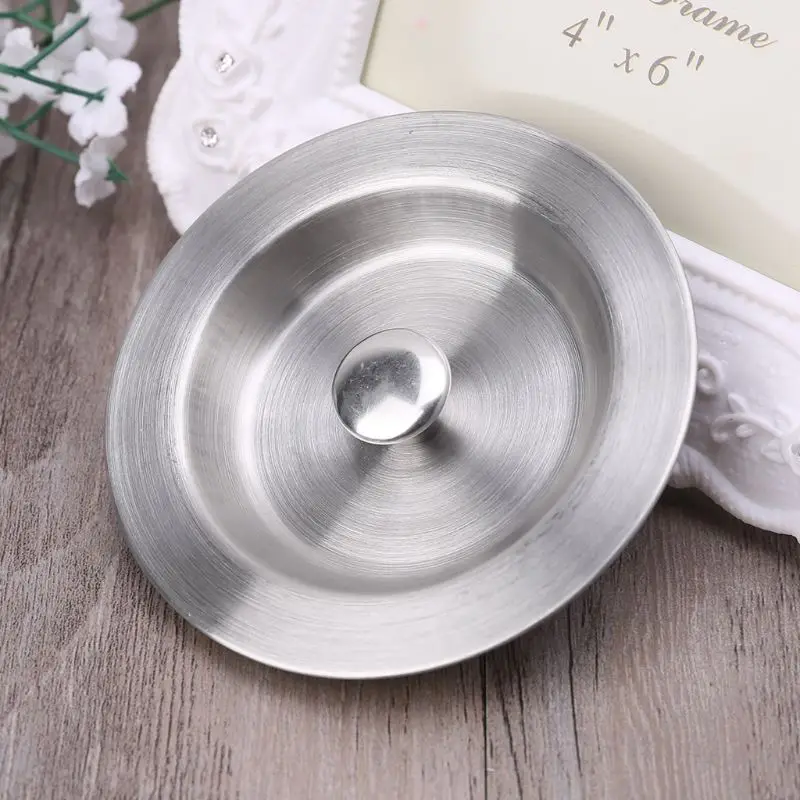 

Kitchen Stainless Steel Bath Tub Filter Sink Floor Plug Laundry Bathroom Water Stopper Cap Tool