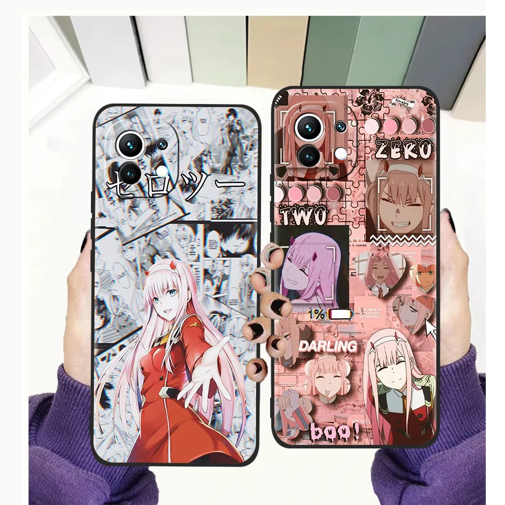

Zero Two Darling In The FranXX Phone Case for Xiaomi Poco F3 X3 X4 GT NFC M3 Mi 9T 11 Ultra 11X 11i Note 10T Pro Lite 5G Cover