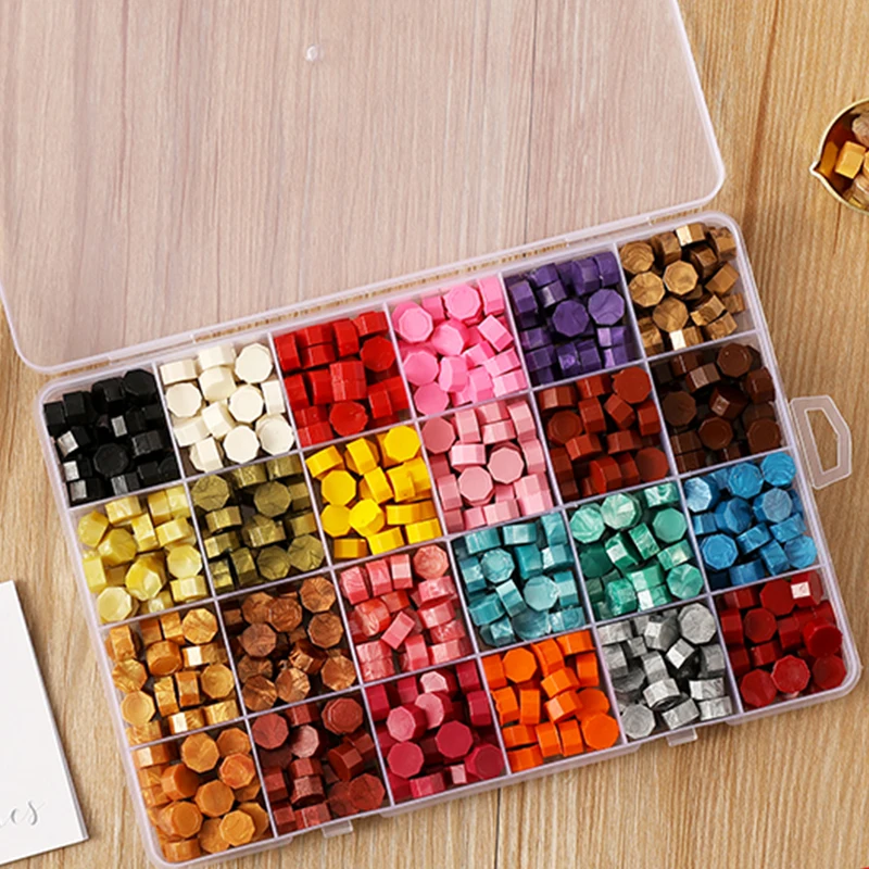 Воск для бусин в стиле ретро цветовая печать свадебного воска Цветовая морских Y15