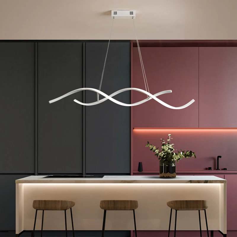 NEO GLeam Modern LED Pendant Lights For Living Room Dining Bar Kitchen RC APP Hanging lamp Fixtures | Лампы и освещение