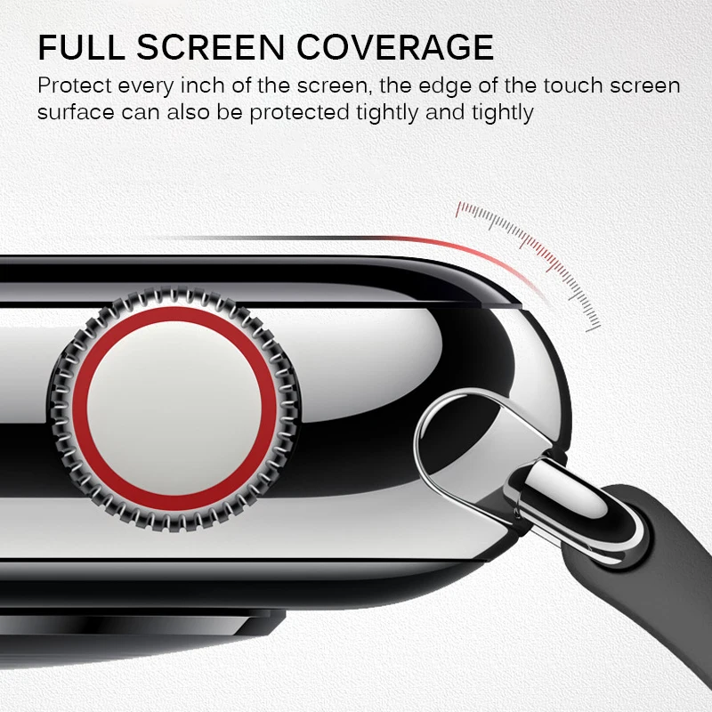 Защитная Гидрогелевая пленка для Apple Watch 5 4 3 2 1 40 мм 44 38 42 м|Смарт-аксессуары| |