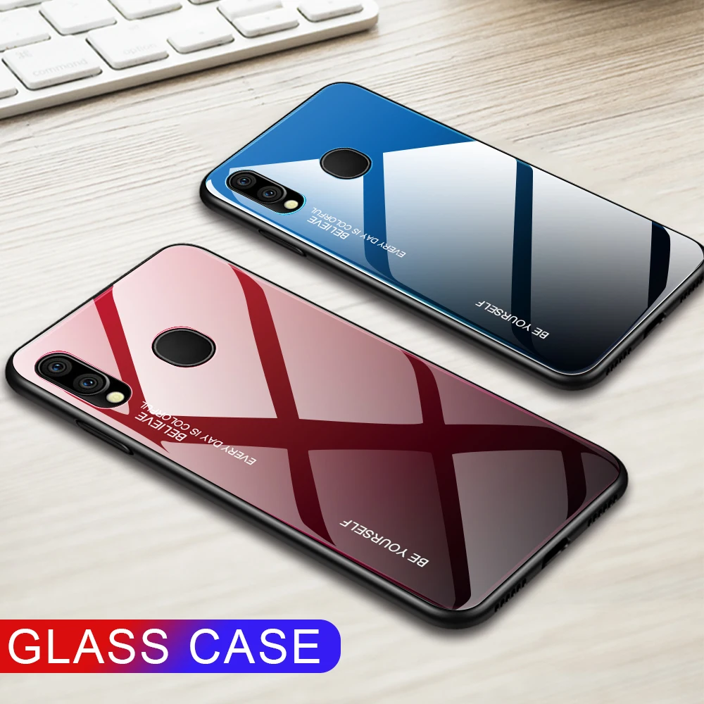 Роскошный чехол для телефона samsung Galaxy M40 M30 M30S M20 M10 градиентный разноцветный из