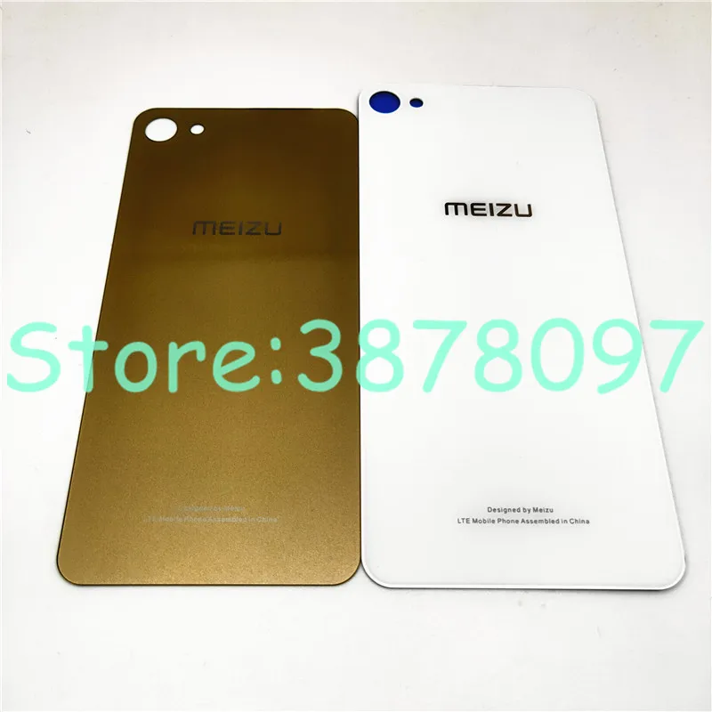 Новый оригинальный 3D стеклянный задний корпус для MEIZU U10 U20 задняя крышка чехол