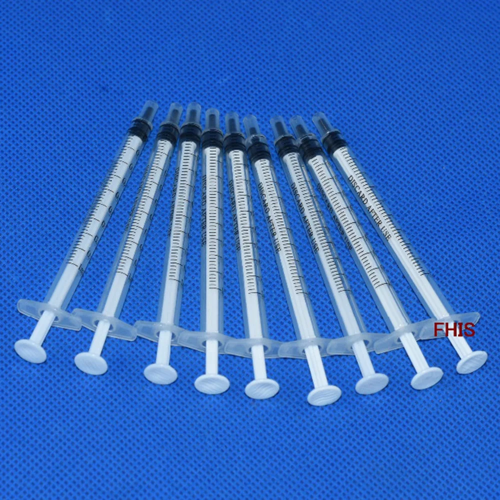 1 мл/1cc дозатор пластиковый для жидкого мыла шприц промышленные клеи ручной пакет