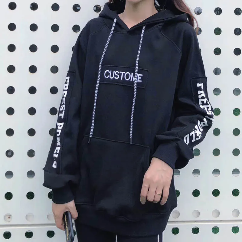 

High quality winter casual women's cotton classic long sleeve Hoodie