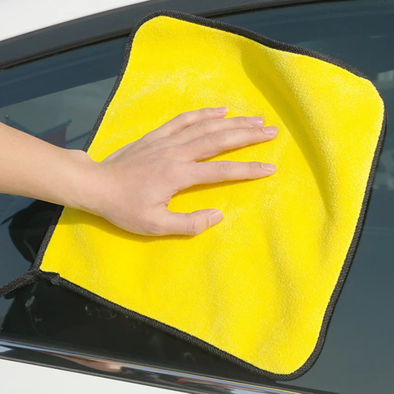 

30x30CM Car Wash Microfiber Towel Car Cleaning Drying Cloth for Chevrolet Cruze Aveo Lacetti Captiva Cruz Niva Spark Orlando