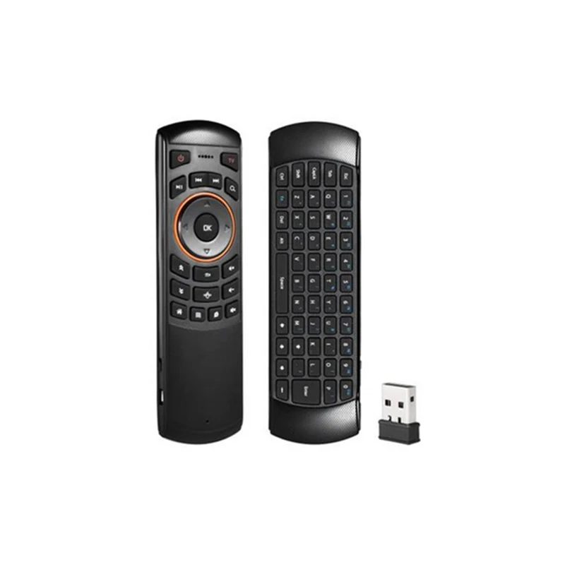 Беспроводная мини клавиатура QWERTY 2 4 ГГц Воздушная мышь ручной пульт