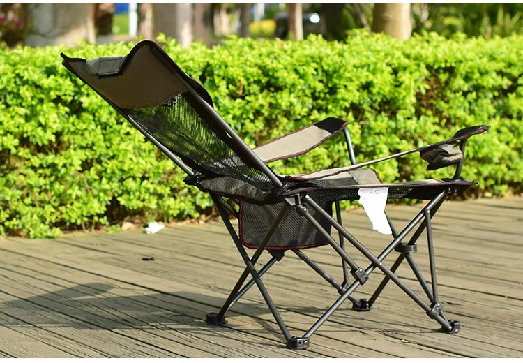 Портативное складное кресло стул для рыбалки кемпинга пляжа отдыха на открытом