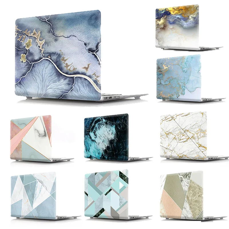 Marble Laptop Case For MacBook Air 13 inch A1466 Hard PVC Protection Funda Mac Book A1369 Cover | Компьютеры и офис