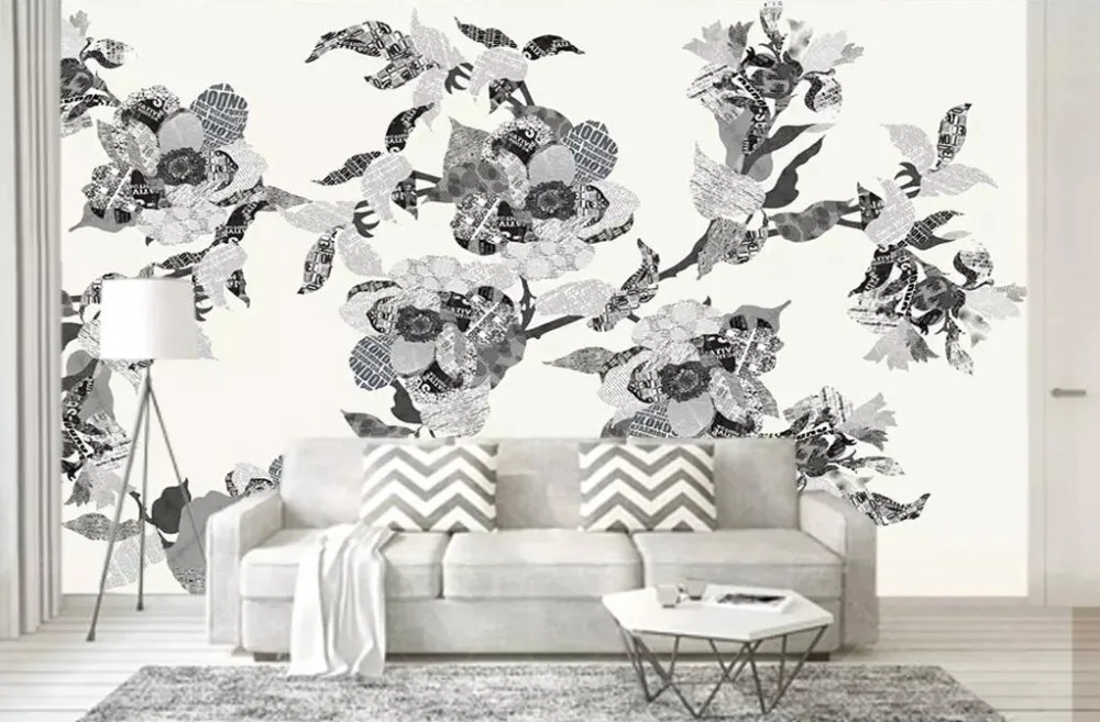 CJSIR пользовательские обои современный креативный паркет фон домашний Декор