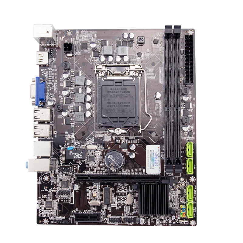 H55M mATX материнская плата H55 lga 1156 Поддержка VGA HDMI USB2.0 SATA 2 0 DDR3 двухканальная