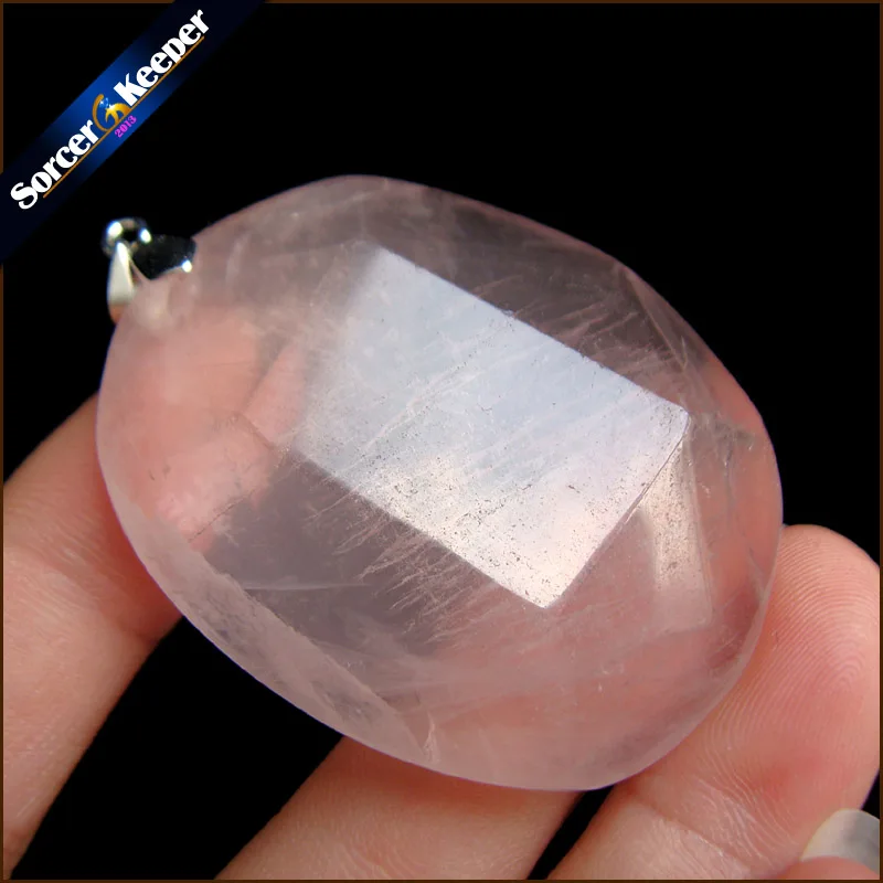 

Necklace & Pendant Collier Femme Collar Mujer Natural Stone Roseate Rose Quartzs Beads Women Accessories Bijou Jewelry LS999