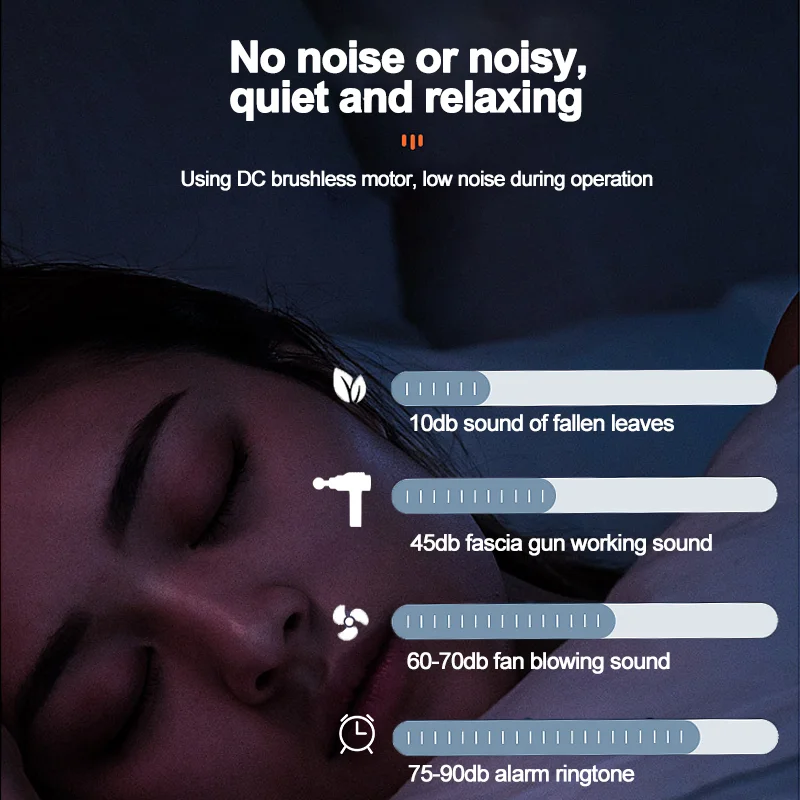 Профессиональный электрический массажный пистолет для глубоких тканей с