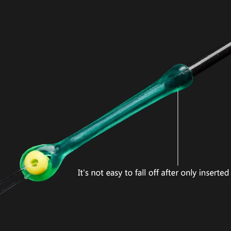 20 шт./упак. сильный Silicoen поплавок сиденья анти обмотки для рыбалки на карпа фасоли