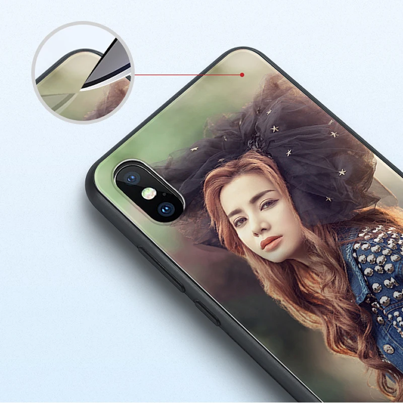 Чехол для телефона из закаленного стекла чехол с изображением на заказ Samsung Galaxy S7