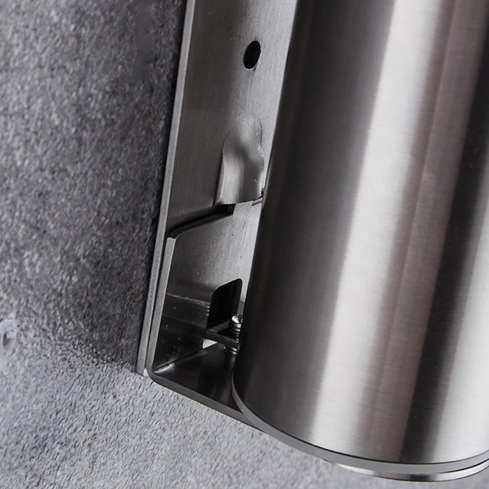 Ручной пресс диспенсер для мыла настенный держатель жидкого многоразовый пустое