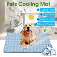 dog mat summer cooling pad mat for cats dogs blanket breathable pet bed washable ice pad cushion for small medium large dogs