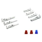 627-F 625 616 611 612 621 G2 2,2 мм Мужской Женский автомобильный обжимных разъёмов, 60 шт. Автомобиль Лодка Грузовик холодного прессования разъем провода