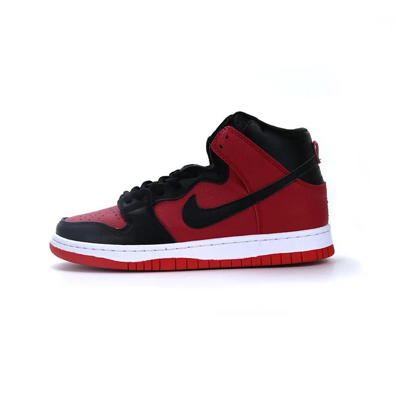 554725-104 Мужская обувь для скейтбординга с высоким берцем от Nike Air Jordan 1; дышащие повседневные кроссовки средней высоты; спортивная обувь для скейтборда; Танцевальная обувь; AJ1 - Цвет: 554725-104