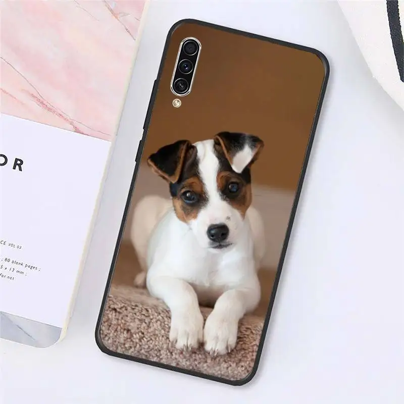 

Cute animal dog Jack Russell Terrier Phone Case For Samsung galaxy A S note 10 7 8 9 20 30 31 40 50 51 70 71 21 s ultra plus