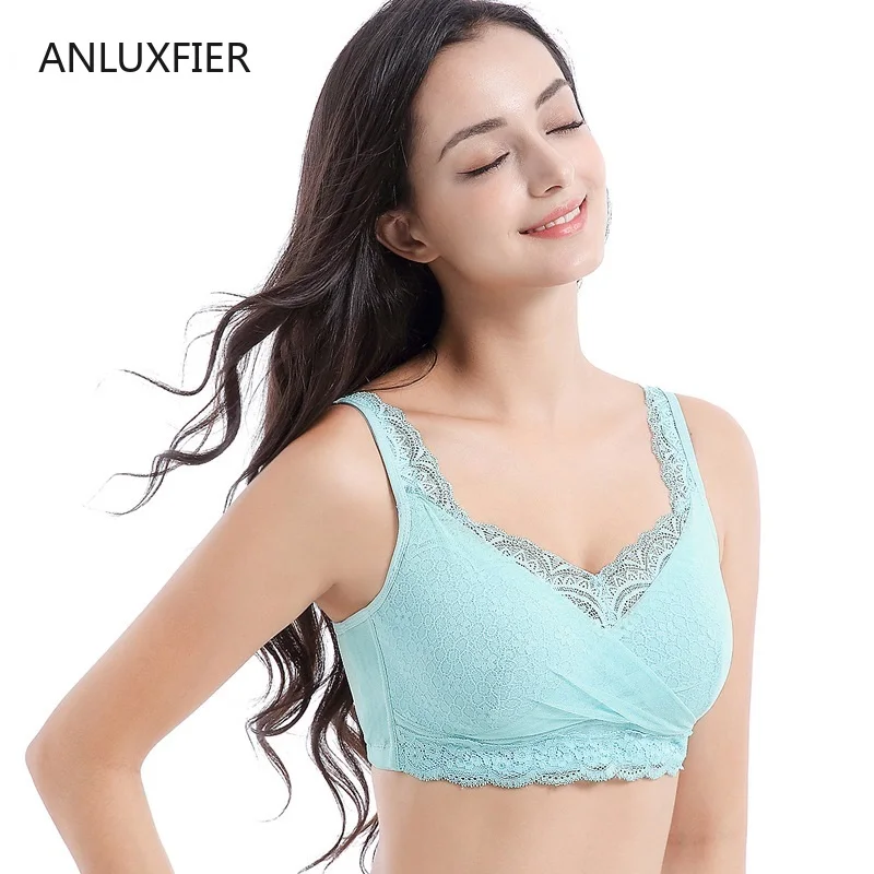 

H9674 Special Artificial Boobs Lace Bra After Breast Cancer Surgery Without Steel Ring Bras Underwear Surgical Resection Bra