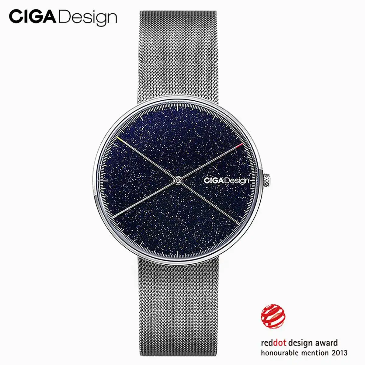 Color 2 CIGA дизайн CIGA кварцевые часы Звезда часы Женские Простые Модные женские часы Wins Red Dot дизайн награда X серия - Цвет: Color 2