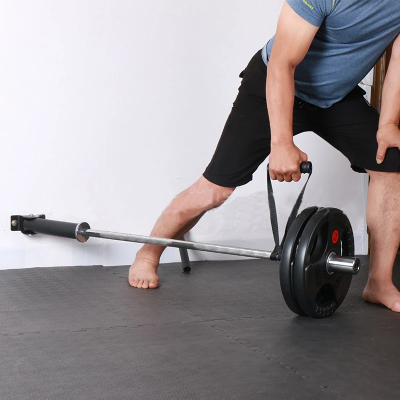 T Bar Row Platform Landmine Attachment Install on Floor or Wall Holder for 1" and 2" Barbell Bars Exercises Home Gym Equipment | Спорт