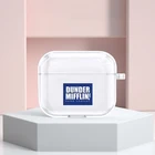 Чехол для офисных наушников Dunder Mifflin чехол из ТПУ для Apple Airpods 3, защитный чехол для наушников Airpods Pro 21