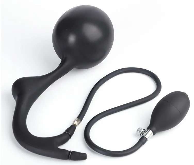 Огромная надувная Анальная пробка массажер простаты большой фаллоимитатор