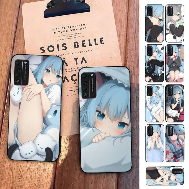 

Manga Cute Girl Nekoha Shizuku Phone Case for Huawei Honor 10 i 8X C 5A 20 9 10 30 lite pro Voew 10 20 V30