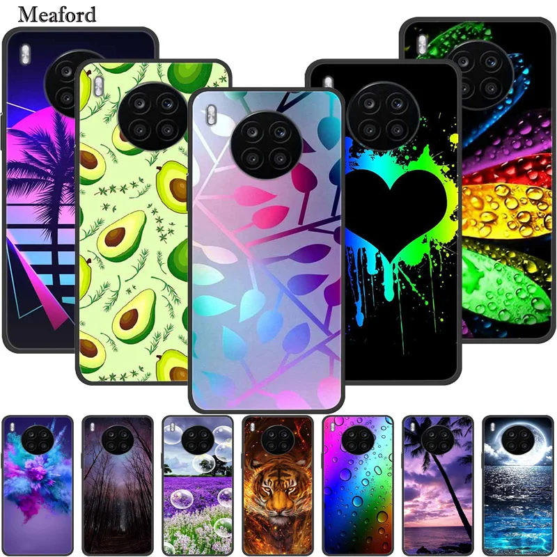 

Чехол для Huawei Honor 50 Lite, модный силиконовый мягкий чехол из ТПУ, чехол для телефона Huawei Honor 50 Pro, защитный чехол с фруктами, милый чехол