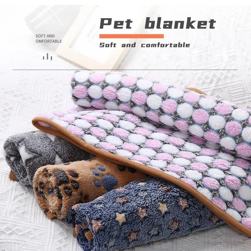 Мягкий и пушистый высококачественный милый коврик для домашних животных с
