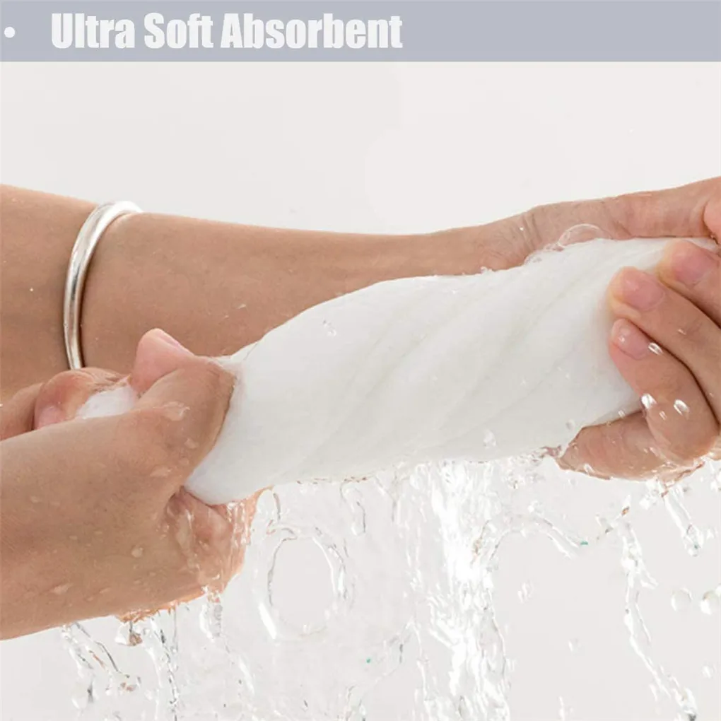 

20Pcs Doble sides Kitchen Cloth Fast Dry Dish Towels Super Absorbent Coral Velvet Dishcloth Random Color