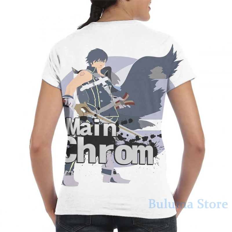 I Main Chrom Super удар Брос потрясающая Мужская футболка для женщин с принтом по всей