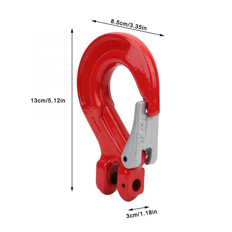 2T Lifting Hook Alloy Steel Goat Horn with Safety Latch Crane Hoist for Ship Construction | Обустройство дома