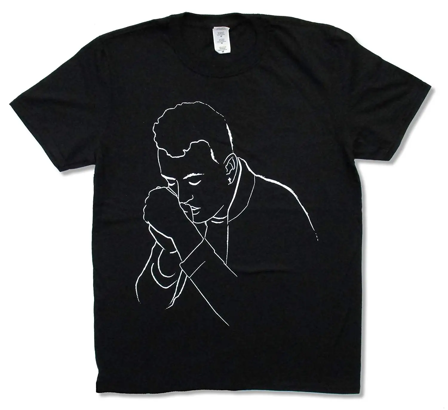 Футболка с изображением Сэма Смита Повседневная футболка коротким рукавом для