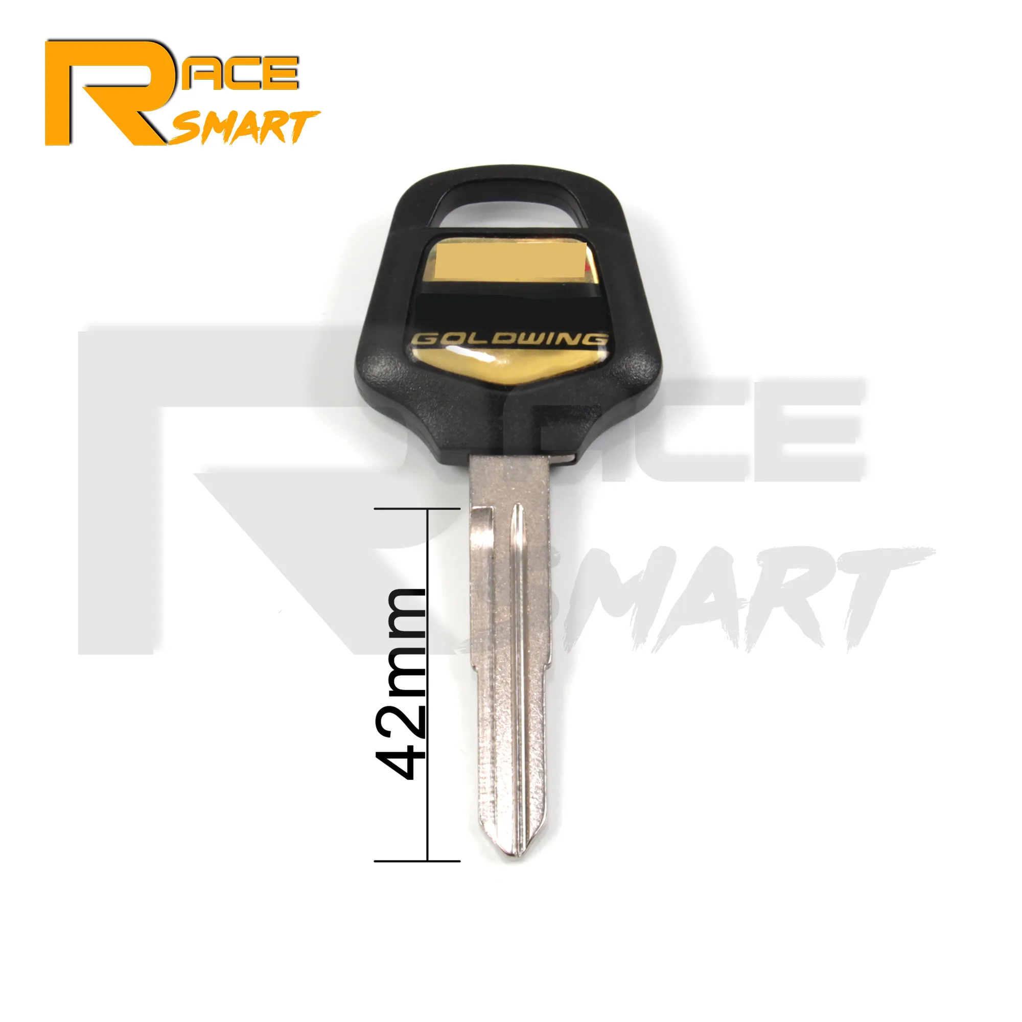 Ключ для мотоцикла Uncut Blank Key HONDA Goldwing GL1800 Blade Keys GL-1800 GL 1800 2001-2012 2002 2003 2004 2005 2006 2007 2008