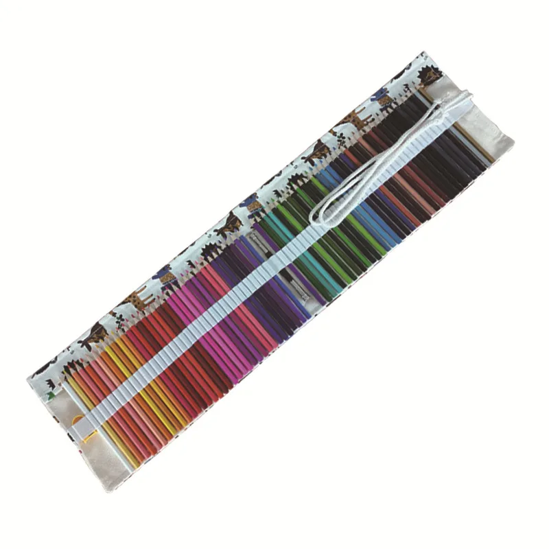 S For Students' Painting With Colored Lead Pencil Curtain Set Customized