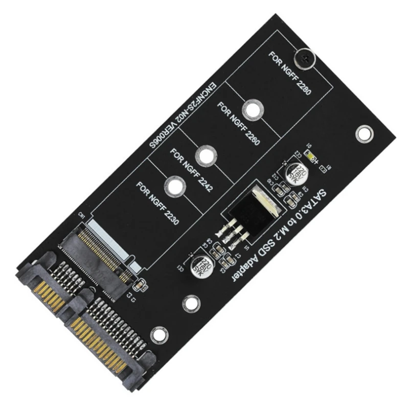 Плата расширения H1111z адаптер M.2 M2 Sata3 Raiser на Sata плата SSD B 30/42/60/80 мм H3CA | Компьютеры и