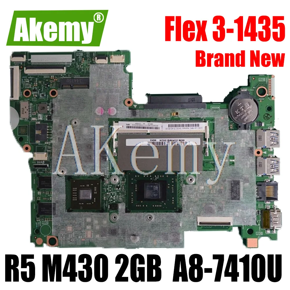 SAMXINNO For Lenovo Flex 3 1435 Laotop Mainboard Flex3 Motherboard 448.03N04.0011 w/ R5 2GB GPU A8 7410U CPU|Материнские платы| |