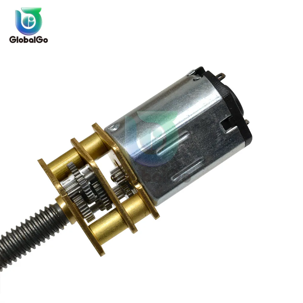 Редукторный двигатель постоянного тока для смарт-автомобиля модель GA12-N20-M4 * 100