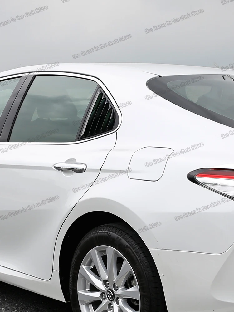 Lsrtw201 автомобильные окна задние треугольные жалюзи для toyota camry 2019 2020 2018 70 v70 xv70 trd
