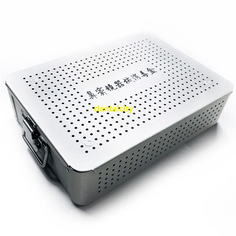

Sinusoscope sterilization tray box case disinfection box surgical instrument disinfection box