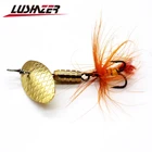 LUSHAZER рыболовные блесны ложка жесткая приманка 2g3g4g рыболовная ложка Иска искусственные рыболовные приманки 