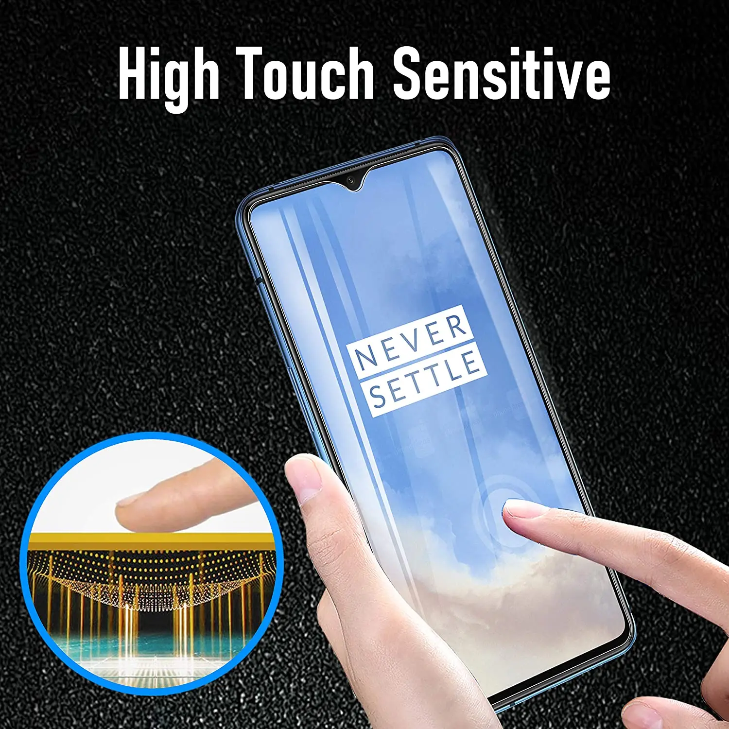 Защитное стекло для OnePlus 7 7T 6T 5T 6 5 3T 3 1+7 1+6 | Мобильные телефоны и аксессуары