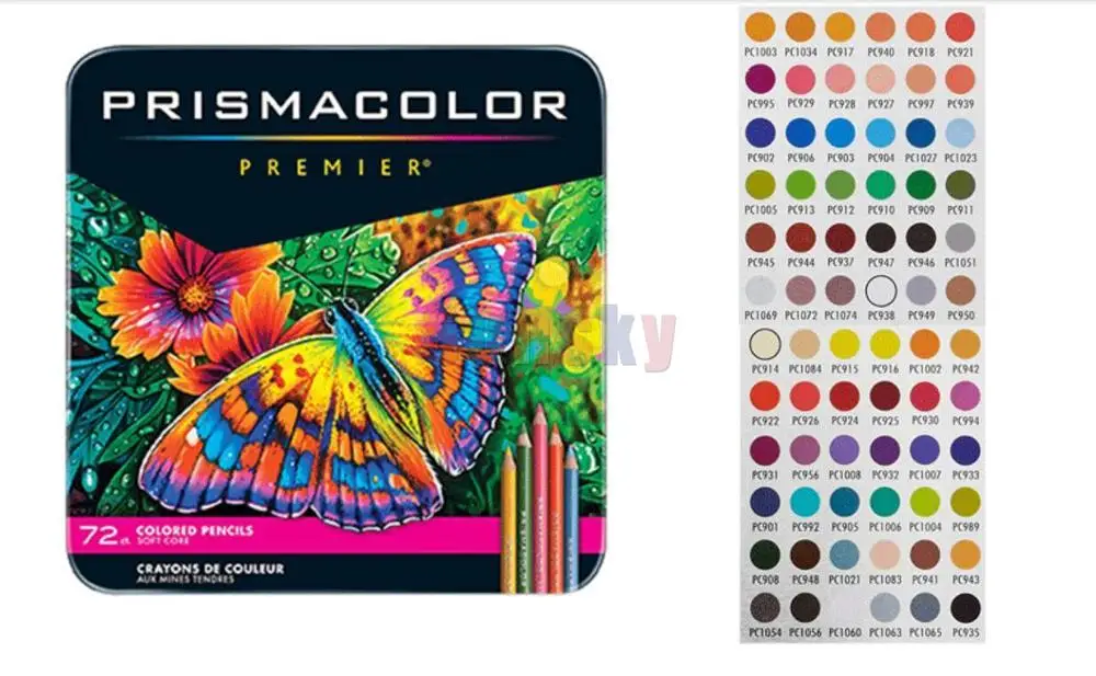 Prismacolor Premier 72 пакет художественные рисовальные карандаши масляный карандаш 4 0 мм