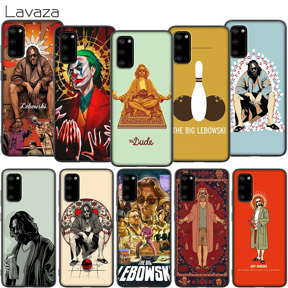 WEBBEDEPP большой мягкий чехол LEBOWSKI для Samsung Galaxy Note 20 Ultra A01 EU A11 A21 A21S A41 M11 M30S M21 M31 M31S