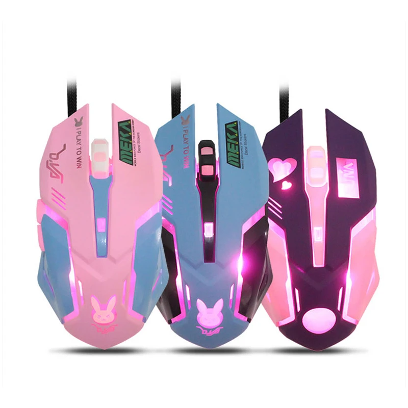 

New 2020 Silent Wired Computer Mouse LED Backlight Ergonomic PC Notebook Computer Mouse Variety Optional Computer Accessories