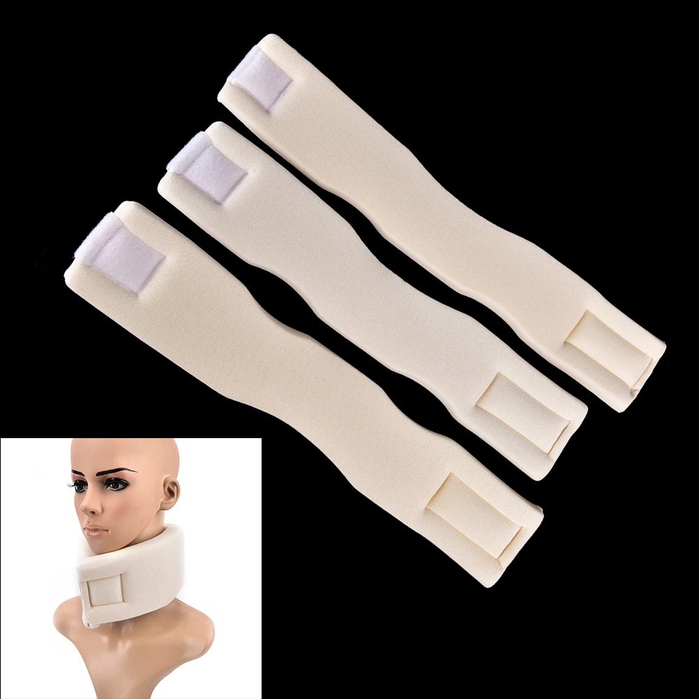 Soporte Cervical de espuma suave y firme, 3 tama&ntilde;os, alta calidad, alivio del dolor de hombros, tirantes y soportes-0